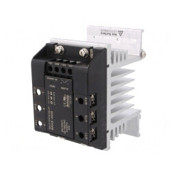 Releu Semiconductor 40A 3-fazat 48-480VAC | Electronic-mag.ro | Componente Electronice