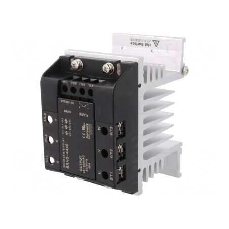 Releu Semiconductor 40A 3-fazat 48-480VAC | Electronic-mag.ro | Componente Electronice