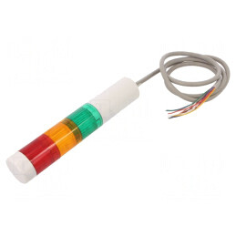 Coloană de Semnalizare LED Roşu/Ambră/Verde | Electronic-mag.ro | Componente Electronice