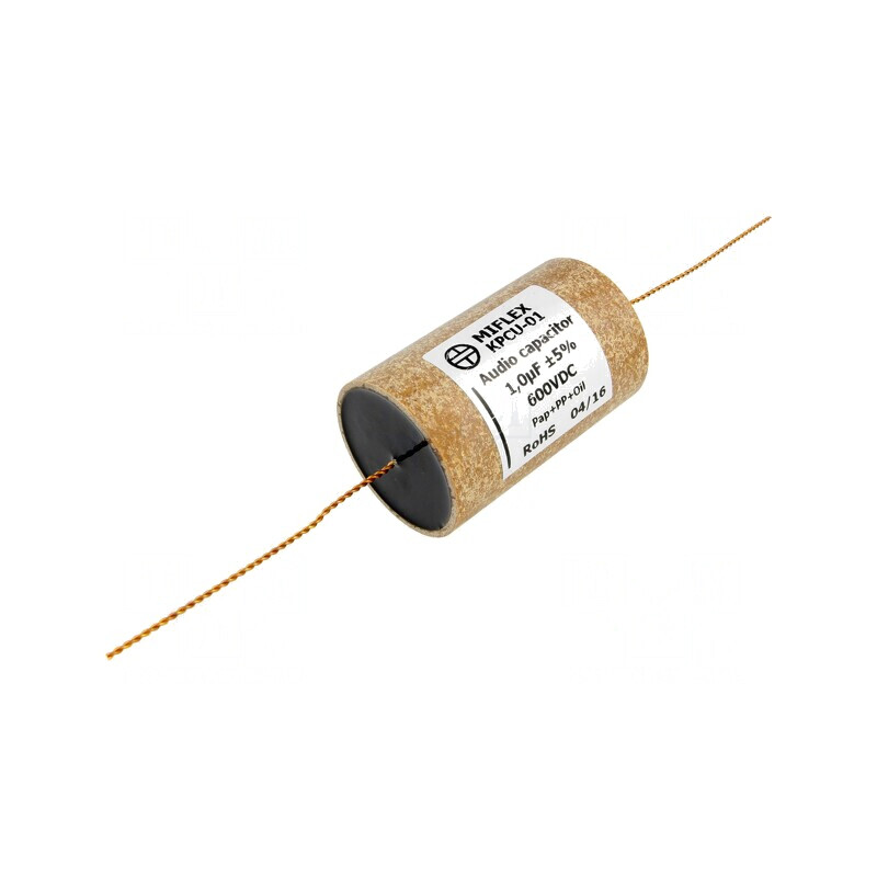 Condensator Cupru-Polipropilenă-Hârtie 1uF 600VDC ±5% THT | Electronic-mag.ro | Componente Electronice