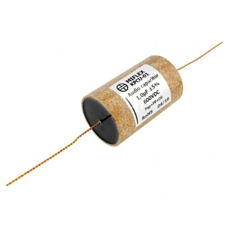 Condensator Cupru-Polipropilenă-Hârtie 1uF 600VDC ±5% THT | Electronic-mag.ro | Componente Electronice