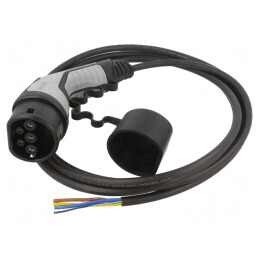 Cablu eMobility Tip 2 4m 20A Monofazat 250V 5kW IP44 | Electronic-mag.ro | Componente Electronice
