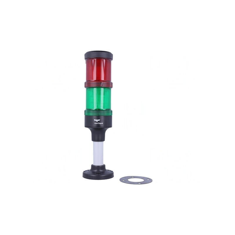 Coloană de Semnalizare LED Roșie/Verde 24VDC | Electronic-mag.ro | Componente Electronice