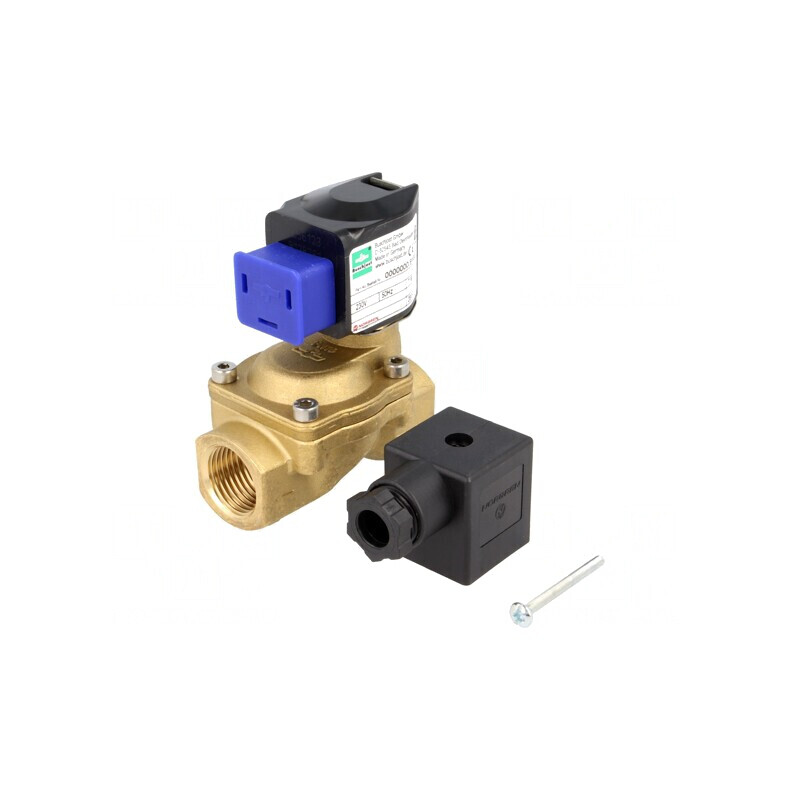 Ventil electromagnetic alamă 16bar IP65 NBR | Electronic-mag.ro | Componente Electronice