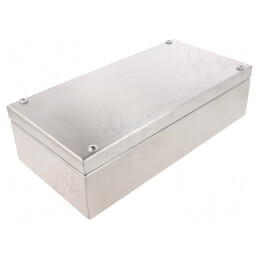 Carcasă universală din oțel inoxidabil 150x300x81 mm | Electronic-mag.ro | Componente Electronice