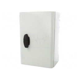 Carcasă montare pe perete oțel gri 200x300x150mm | Electronic-mag.ro | Componente Electronice