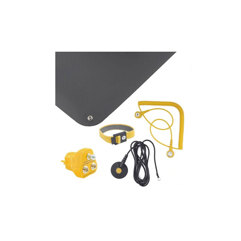 Kit Protecție Antistatică pentru Masă ESD 900mm x 610mm | Electronic-mag.ro | Componente Electronice