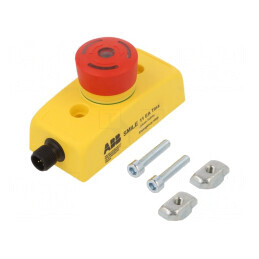 Casetă de comandă SMILE cu un buton ciupercă IP65 | Electronic-mag.ro | Componente Electronice