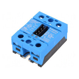 Releu Semiconductor 50A 24-600VAC 2-Fazat IP20 | Electronic-mag.ro | Componente Electronice