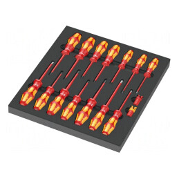 Kit Șurubelnițe Izolate 1kVAC WERA 16 Bucăți | Electronic-mag.ro | Componente Electronice