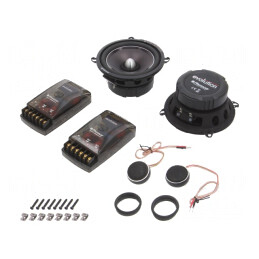 Set Difuzoare Auto Tweeter și Woofer 130mm 100W 4Ω | Electronic-mag.ro | Componente Electronice