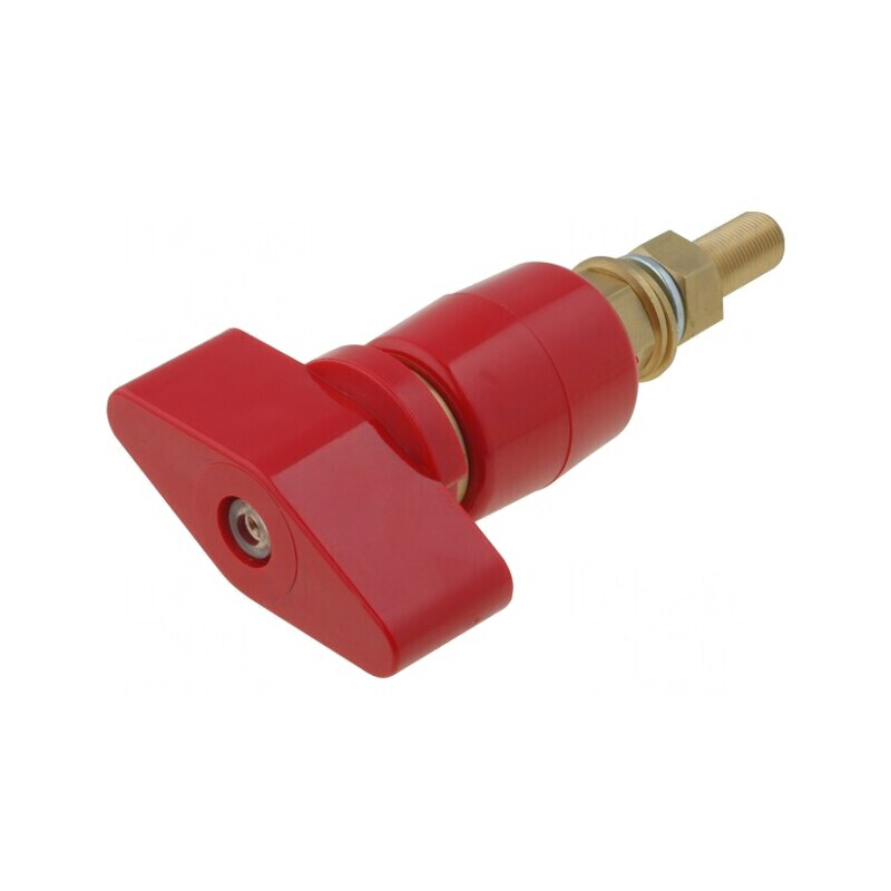 Clemă de laborator roşie 200A pe panou | Electronic-mag.ro | Componente Electronice Clemă de laborator roşie 200A pe panou | Electronic-mag.ro | Componente Electronice