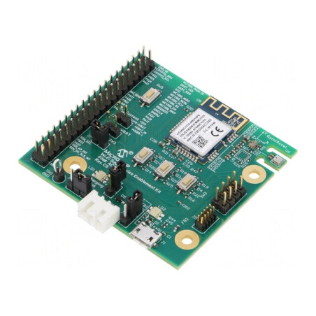 Kit Dezvoltare Microchip 4 Butoane IEEE 802.11b/g/n IoT | Electronic-mag.ro | Componente Electronice