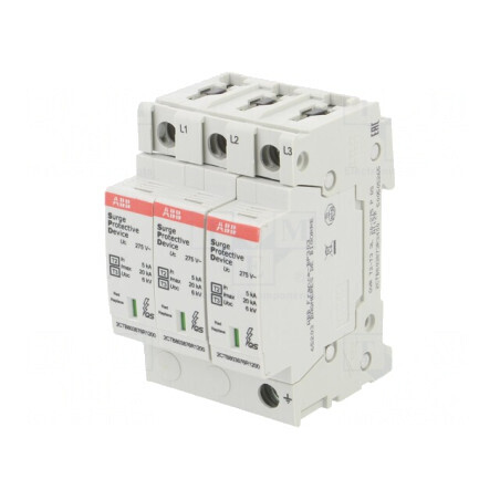 Limitator de Supratensiuni Tip 2 3P 20kA IP20 | Electronic-mag.ro | Componente Electronice