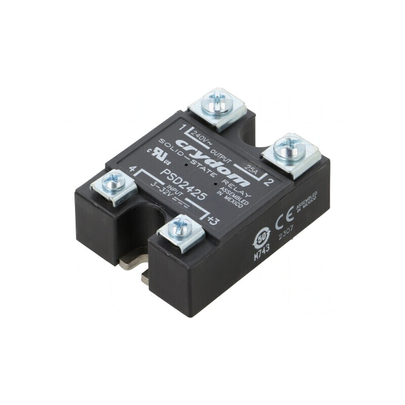 Releu Semiconductoare 1-Fazat 25A 90-280VAC 3-32VDC | Electronic-mag.ro | Componente Electronice Releu Semiconductoare 1-Fazat 25A 90-280VAC 3-32VDC | Electronic-mag.ro | Componente Electronice