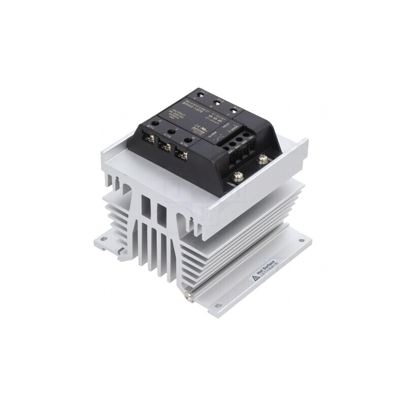 Releu Semiconductor 75A 3-Fazat 24-240VAC Panou | Electronic-mag.ro | Componente Electronice