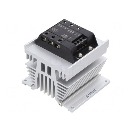 Releu Semiconductor 75A 3-Fazat 24-240VAC Panou | Electronic-mag.ro | Componente Electronice