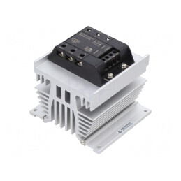 Releu Semiconductor 75A 3-Fazat 24-240VAC Panou | Electronic-mag.ro | Componente Electronice