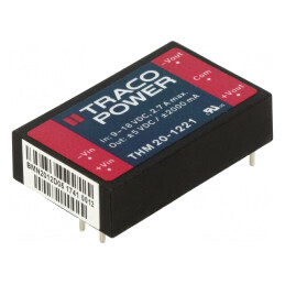 Convertor DC/DC 20W 9-18V la 5V/-5V 285kHz | Electronic-mag.ro | Componente Electronice