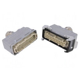 Conector HDC Tată-Mamă 24P E24 | Electronic-mag.ro | Componente Electronice