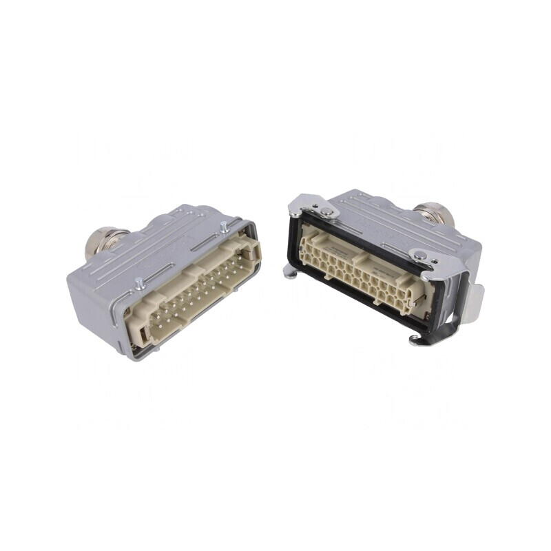 Conector HDC Tată-Mamă 24P E24 | Electronic-mag.ro | Componente Electronice Conector HDC Tată-Mamă 24P E24 | Electronic-mag.ro | Componente Electronice