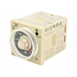 Timer Digital pentru Șină DIN 0,05s-300h 100-240VAC/100-125VDC | Electronic-mag.ro | Componente Electronice