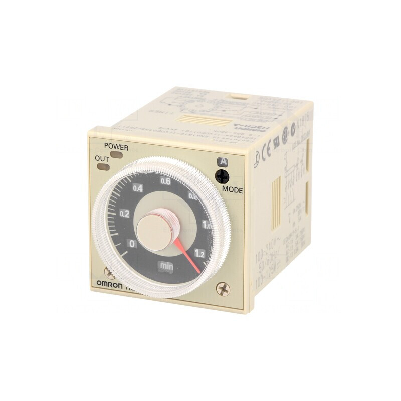 Timer Programabil DPDT 250VAC/5A 0,05s-300h 100-240VAC/100-125VDC | Electronic-mag.ro | Componente Electronice