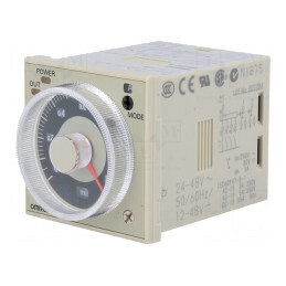 Timer Programabil DPDT 0,05s-300h 24-48VAC/12-48VDC IP40 | Electronic-mag.ro | Componente Electronice