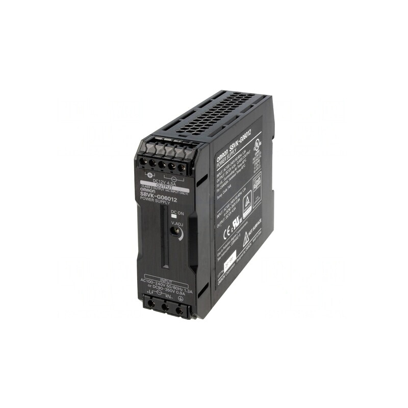 Alimentator Pulsatoriu 60W 12V 4.5A pentru Șină DIN | Electronic-mag.ro | Componente Electronice