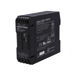 Alimentator Pulsatoriu pentru Șină DIN 60W 24V 2.5A | Electronic-mag.ro | Componente Electronice