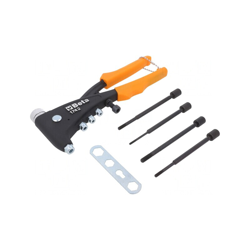 Mașină de Nituit Manuală pentru Piulițe M3-M6 | Electronic-mag.ro | Componente Electronice