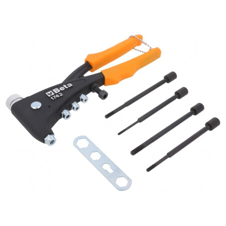 Mașină de Nituit Manuală pentru Piulițe M3-M6 | Electronic-mag.ro | Componente Electronice