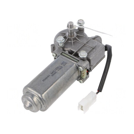 Motor DC 24V 25rpm Transmisie cu Melc 4Nm IP40 1.1A | Electronic-mag.ro | Componente Electronice