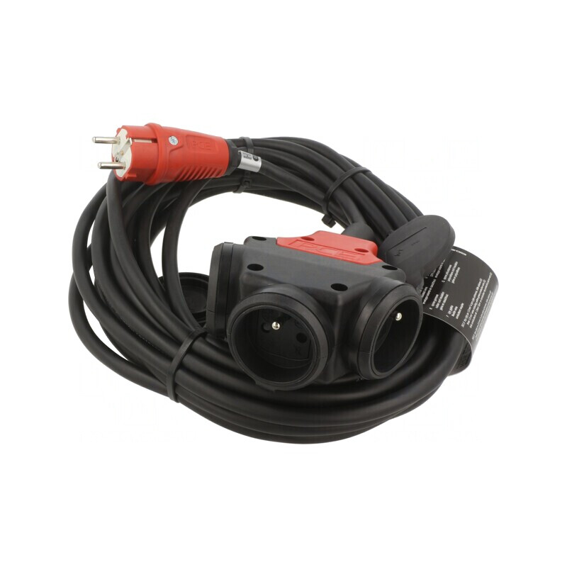 Prelungitor 3 Prize Negru 25m 16A | Electronic-mag.ro | Componente Electronice Prelungitor 3 Prize Negru 25m 16A | Electronic-mag.ro | Componente Electronice