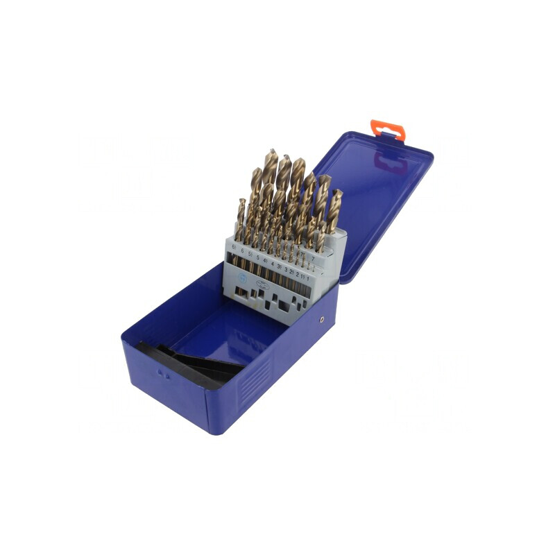 Set de Burghie Metal HSS-Co 25 buc. | Electronic-mag.ro | Componente Electronice