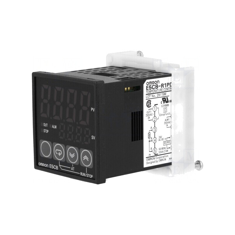 Regulator de temperatură Pt100 E5CB 24AC/DC | Electronic-mag.ro | Componente Electronice