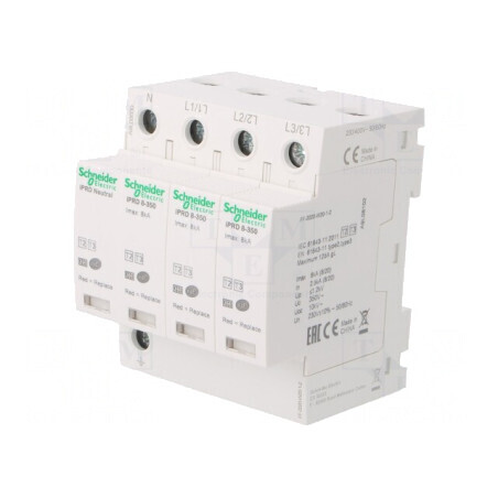 Limitator de Supratensiuni Tip 2 3 Poli DIN A9L08600 | Electronic-mag.ro | Componente Electronice