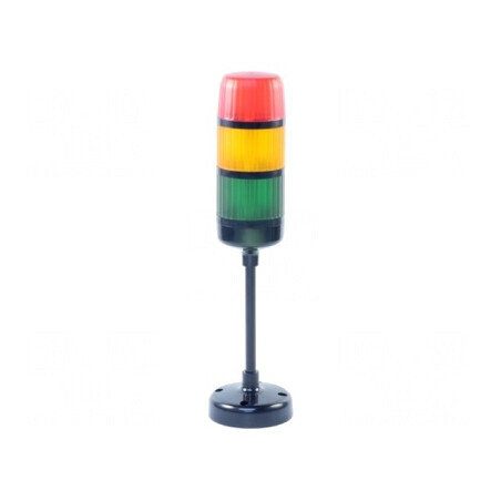Coloană de semnalizare LED roșu/galben/verde | Electronic-mag.ro | Componente Electronice
