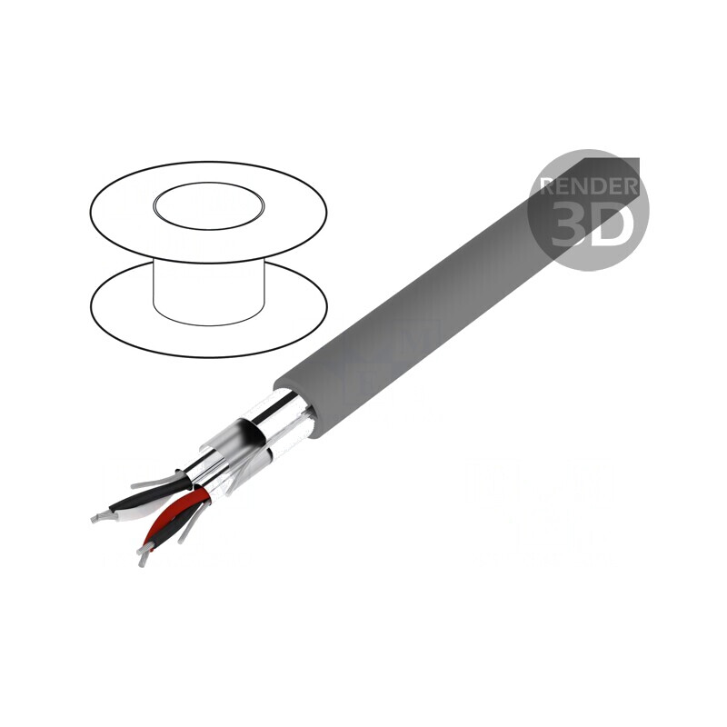Cablu Alpha Essential C&C 2x2x20AWG PVC 300V Gri Închis | Electronic-mag.ro | Componente Electronice Cablu Alpha Essential C&C 2x2x20AWG PVC 300V Gri Închis | Electronic-mag.ro | Componente Electronice