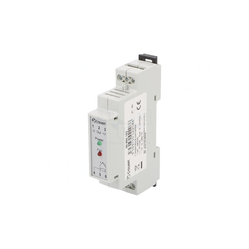 Adaptor de Temperatură 24VDC Pt100 0-10VDC | Electronic-mag.ro | Componente Electronice