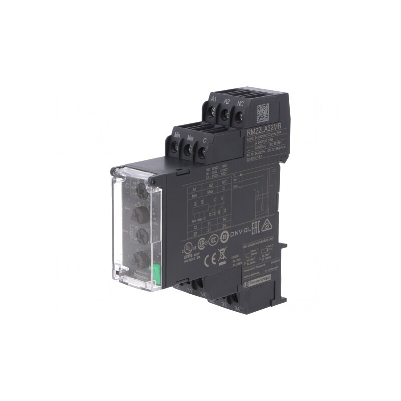 Releu Monitorizare Nivel 24-240V RM22LA32MR | Electronic-mag.ro | Componente Electronice