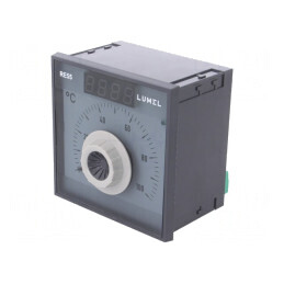 Regulator temperatură Pt100 cu releu SPDT și SPST-NO RE55 | Electronic-mag.ro | Componente Electronice