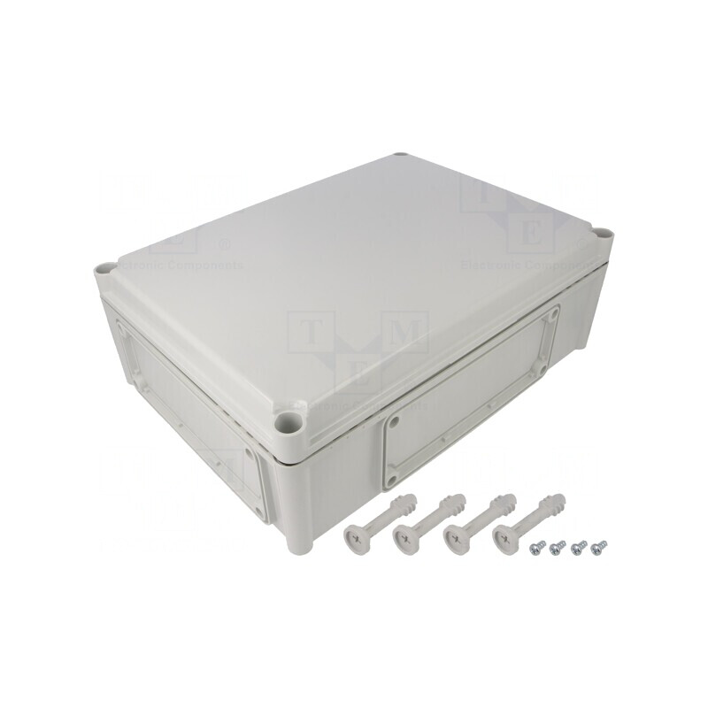 Carcasă montare pe perete gri 280x380x130mm | Electronic-mag.ro | Componente Electronice