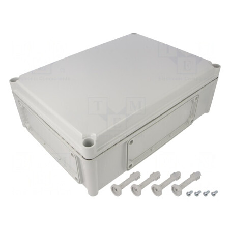 Carcasă montare pe perete gri 280x380x130mm | Electronic-mag.ro | Componente Electronice