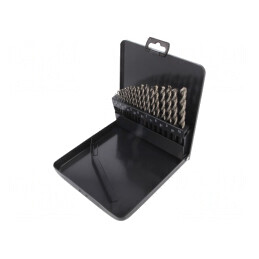 Set de Burghie Metal HSS-E Cobalt 19 Buc. | Electronic-mag.ro | Componente Electronice