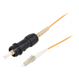 Patch Cord Fibră Optică Simplex Multimod Baionetă | Electronic-mag.ro | Componente Electronice