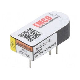 Convertor DC/DC 1.5W 12V la 0-200VDC 7.5mA | Electronic-mag.ro | Componente Electronice