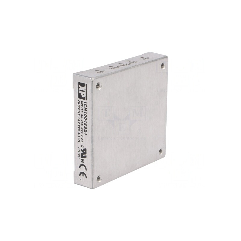 Convertor DC/DC 100W 36-75V la 24V 4.17A THT | Electronic-mag.ro | Componente Electronice