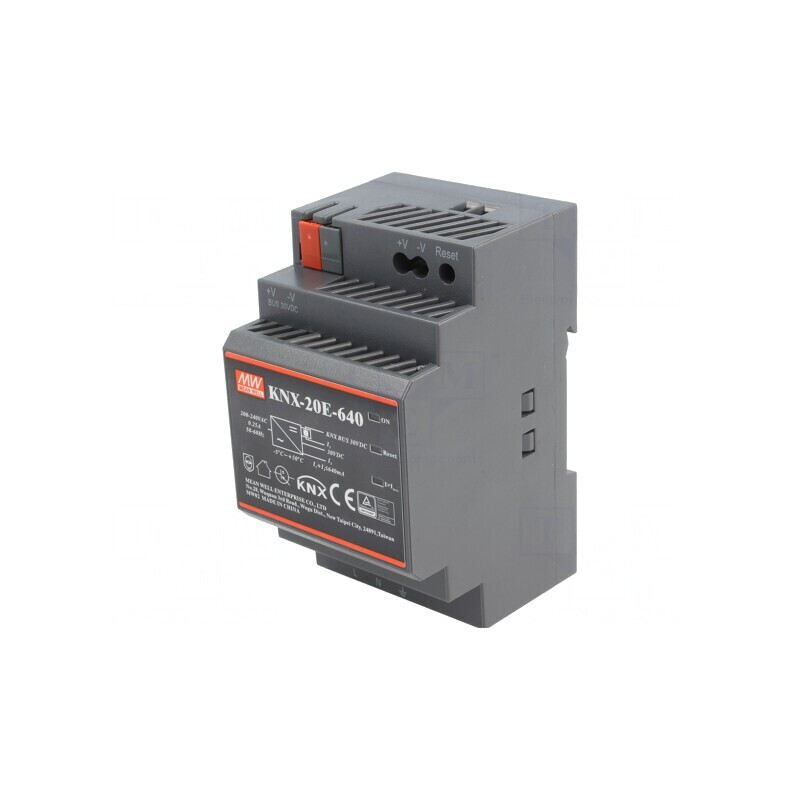 Alimentator KNX/EIB pentru șină DIN 180-264VAC | Electronic-mag.ro | Componente Electronice