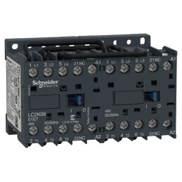 Contactor Reversibil 3 Poli cu 3 Contacte Auxiliare NC | Electronic-mag.ro | Componente Electronice